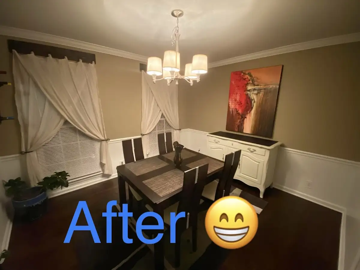 Professional dining room restoration after water damage in Hunters Creek